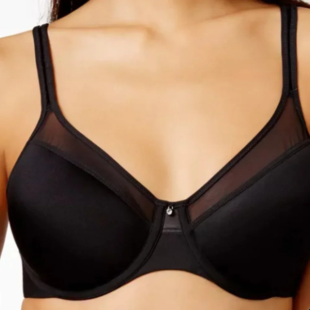 2 bra lot: Bali One Smooth Black & Coobie Sport Red/Black – 40D NWT NWOT